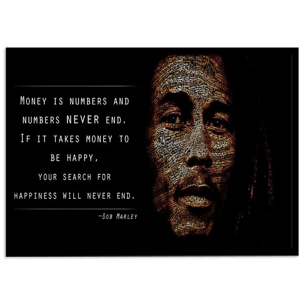 تابلو بکلیت طرح سخنی از باب مارلی Bob Marley مدل B-s2312