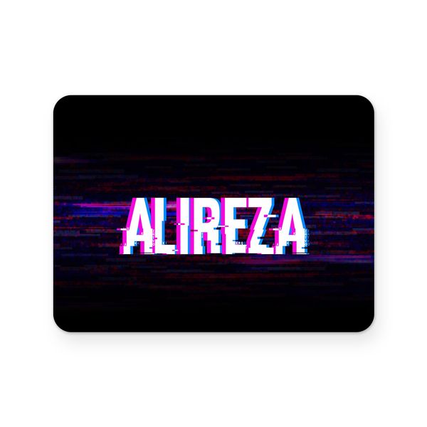 برچسب تاچ پد دسته پلی استیشن 4 ونسونی طرح ALIREZA
