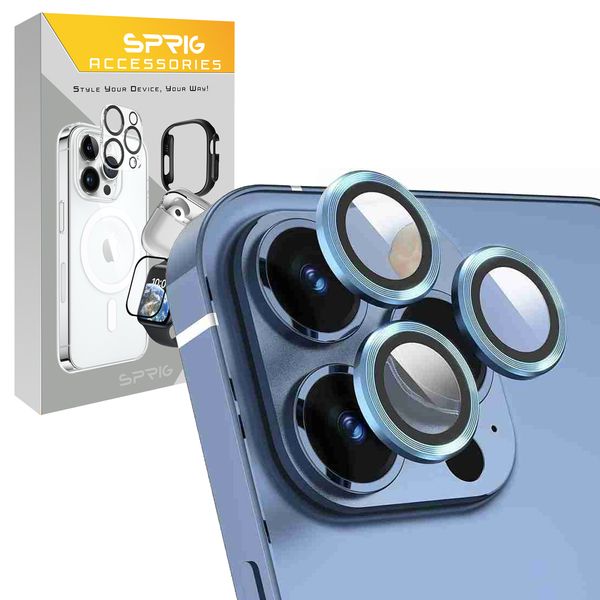 محافظ لنز رینگی اسپریگ مدل Metal-Ring مناسب برای گوشی موبایل اپل iPhone 14 Pro / 14 Pro max