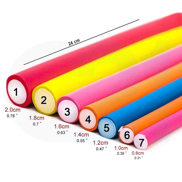 بیگودی فومی مدل استوانه ای شماره 1 بسته 10 عددی