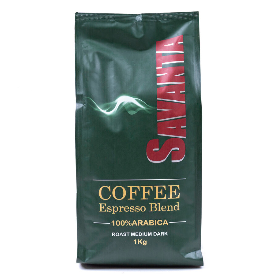 دانه قهوه اسپرسو سوپر برشت عربیکا ساوانتا - 1 کیلوگرم