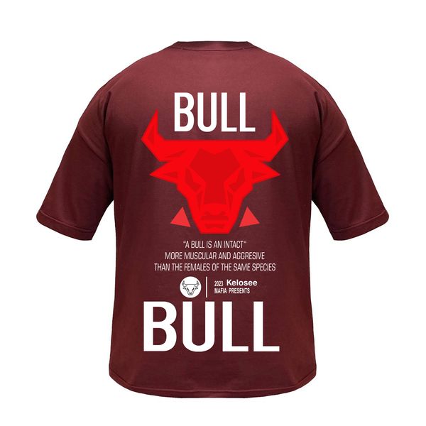 تی شرت آستین کوتاه مردانه مدل BULL