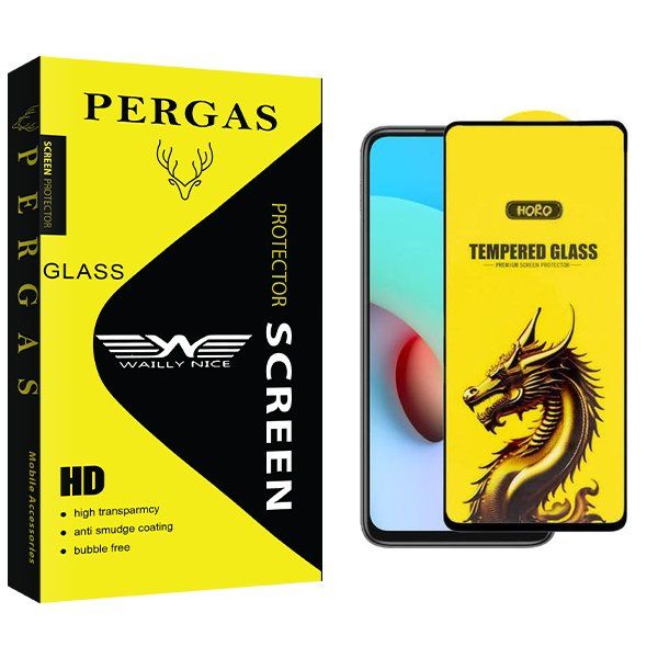 محافظ صفحه نمایش وایلی نایس مدل Pergas Y-Horo مناسب برای گوشی موبایل شیائومی redmi 10