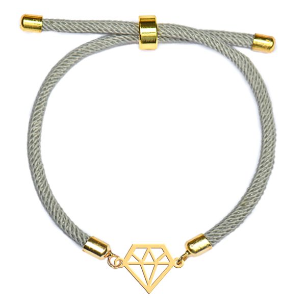 دستبند طلا 18 عیار زنانه فرشته مدل الماس WBLAS-000030