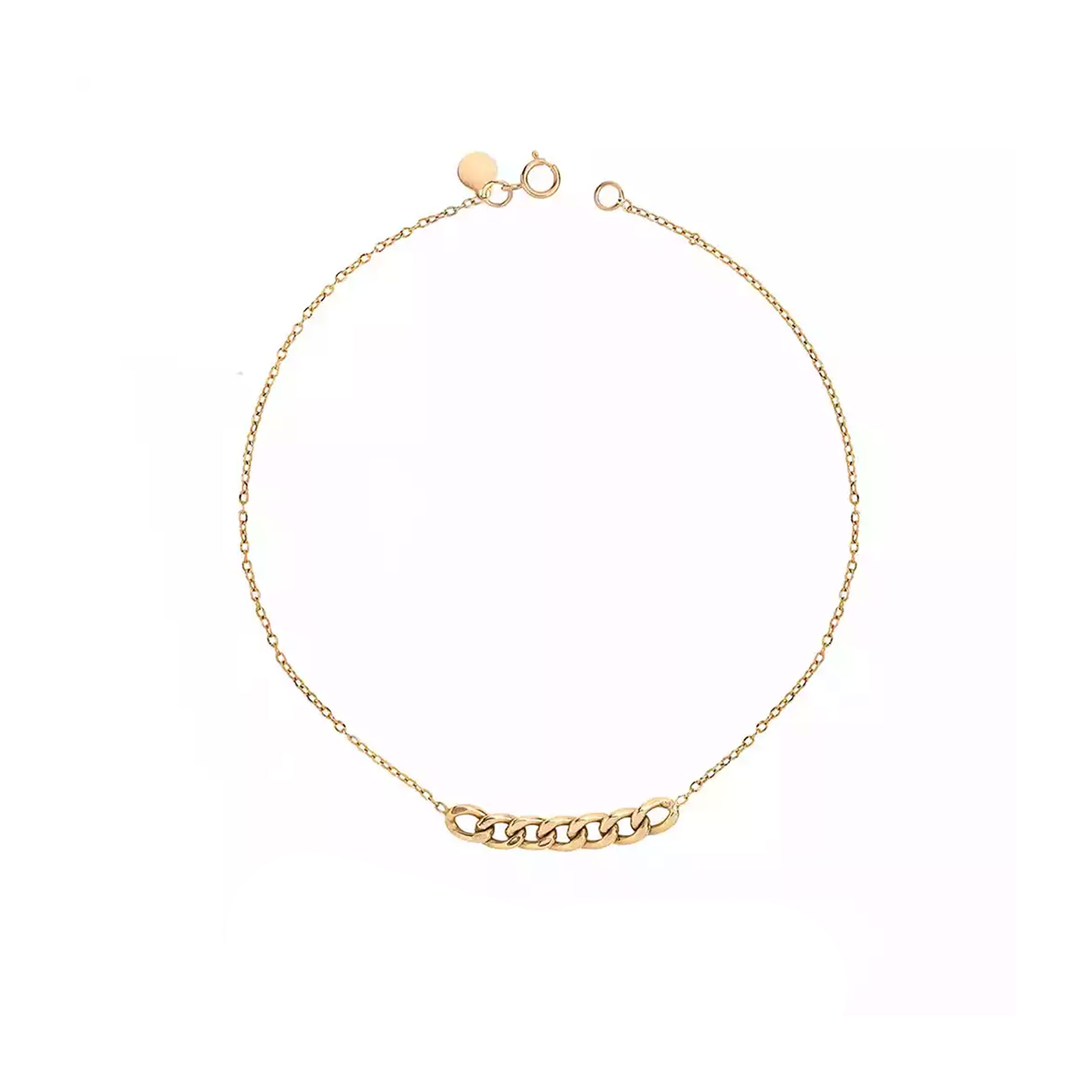 دستبند طلا 18 عیار زنانه روبی آرت گالری مدل 34559