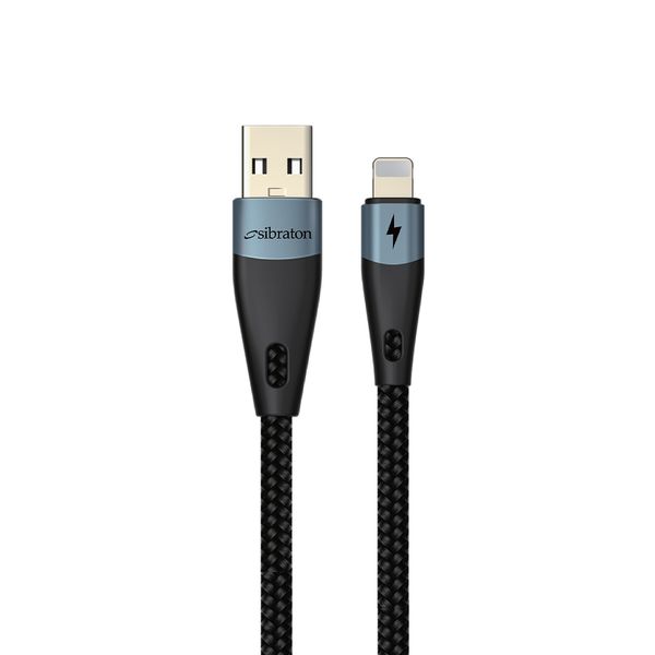 کابل تبدیل USB به لایتنینگ سیبراتون  مدل S665i طول 1 متر