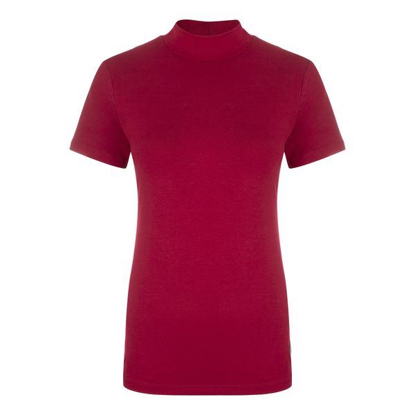 تی شرت آستین کوتاه زنانه برنس مدل باربارا-72 رنگ قرمز