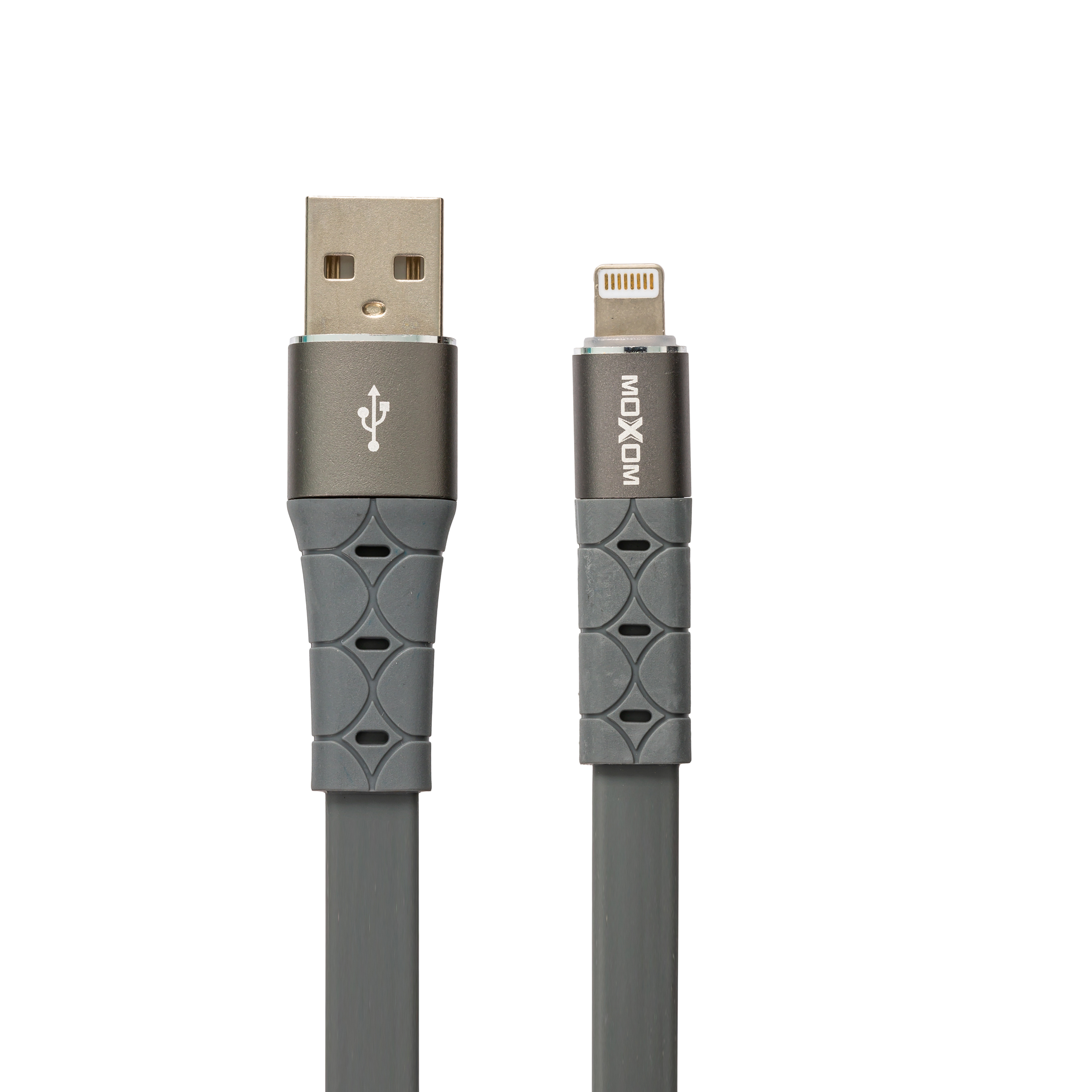 کابل تبدیل USB به لایتنینگ موکسوم مدل MX-CB08 طول 1 متر