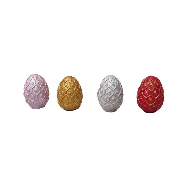 تخم مرغ تزیینی مدل برجسته بسته چهار عددی