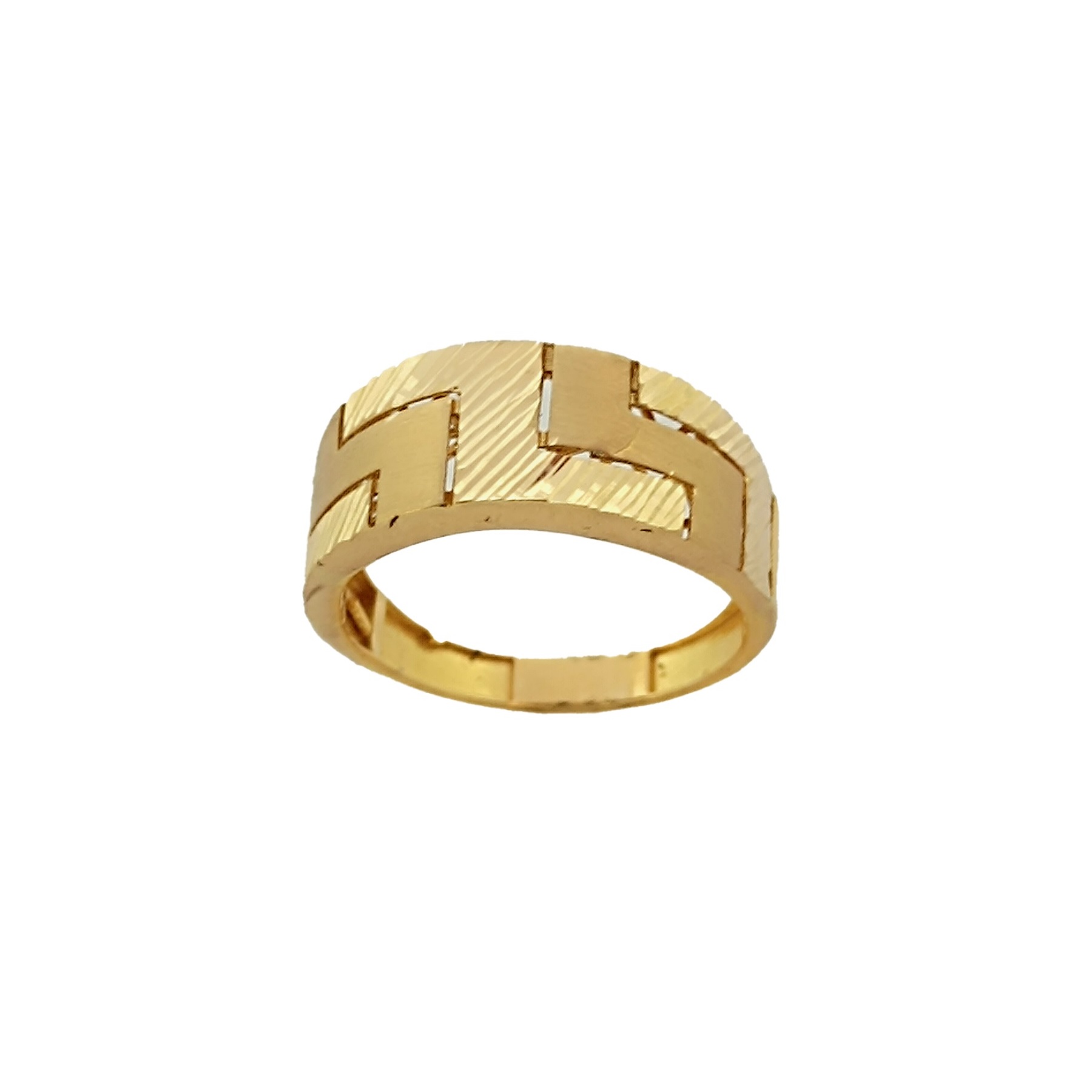 انگشتر طلا 18 عیار زنانه جواهری ماهوور مدل 02