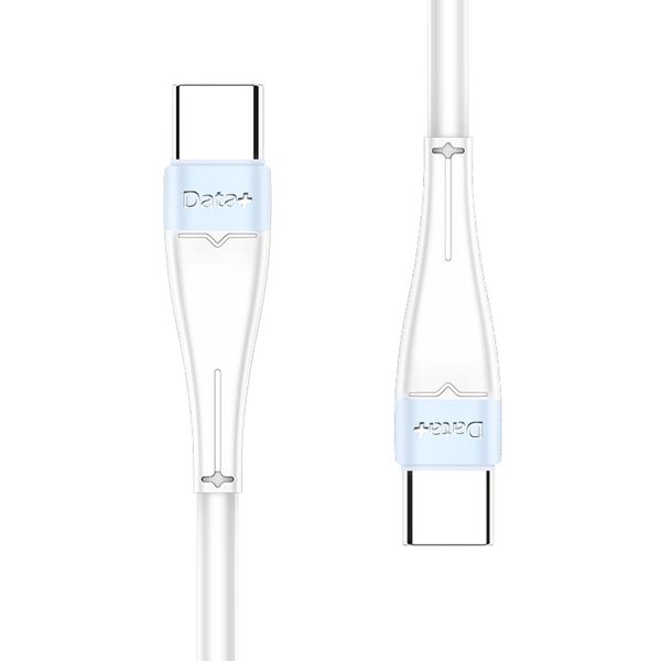 کابل تبدیل USB-C به USB-C دیتا پلاس مدل DP33 طول 1 متر