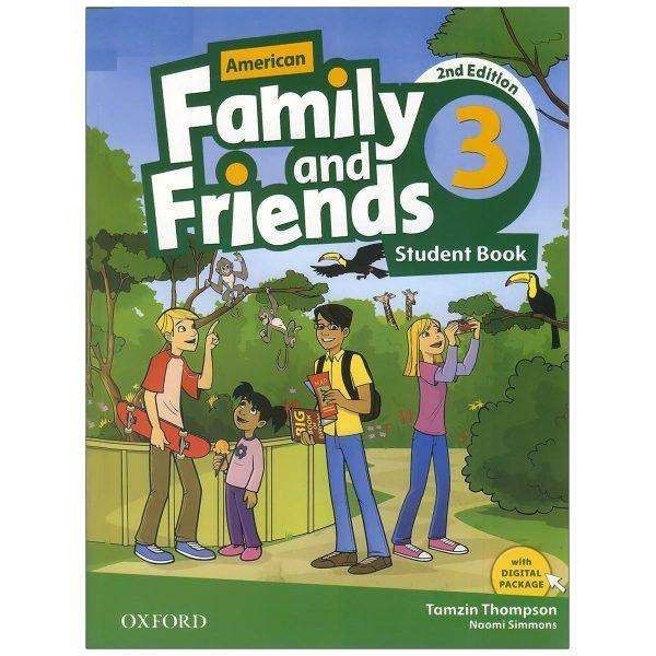 کتاب Family and Friends 3 2nd Edition اثر Tamzin Thompson and Naomi Simmons انتشارات سپاهان