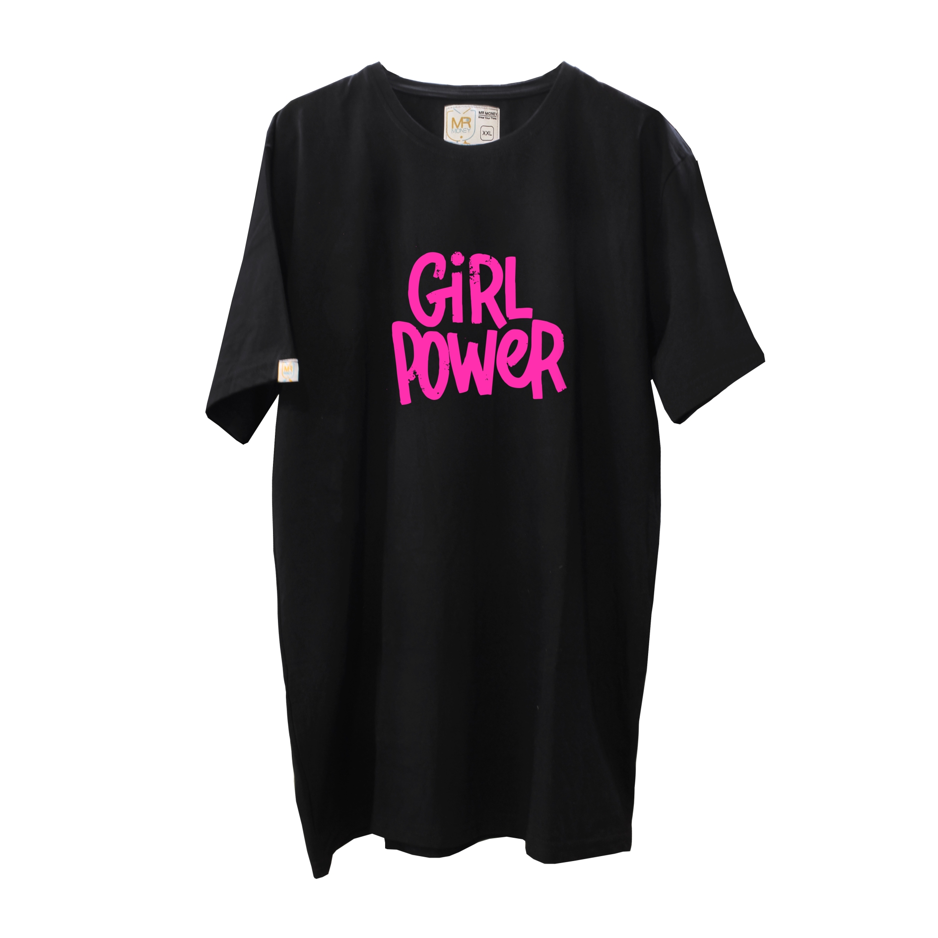 تی شرت زنانه مسترمانی مدل قدرت دخترانه