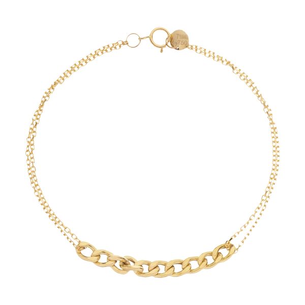 دستبند طلا 18 عیار زنانه ناتروسا مدل NG2793