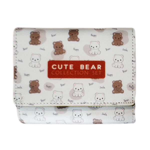 کیف پول دخترانه مدل cute bear کد 2010