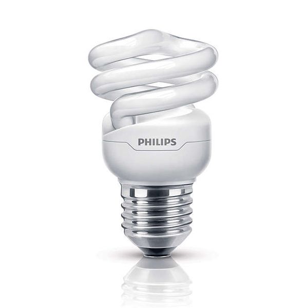 لامپ کم مصرف 8 وات فیلیپس مدل تورنادو پایه E27