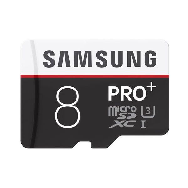 کارت حافظه‌ microSDXC سامسونگ مدل pro کلاس 10 استاندارد U3 سرعت 80MBps ظرفیت 8 گیگابایت 