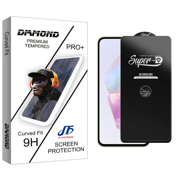 محافظ صفحه نمایش جی اف مدل Diamond SuperD_ESD مناسب برای گوشی موبایل سامسونگ Galaxy A35