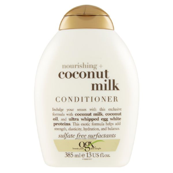 نرم کننده مو او جی ایکس مدل Coconut Milk حجم 385 میلی لیتر