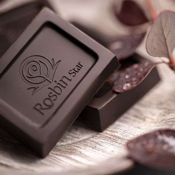 شکلات تلخ 74 درصد رزبین استار - 500 گرم بسته 6 عددی 