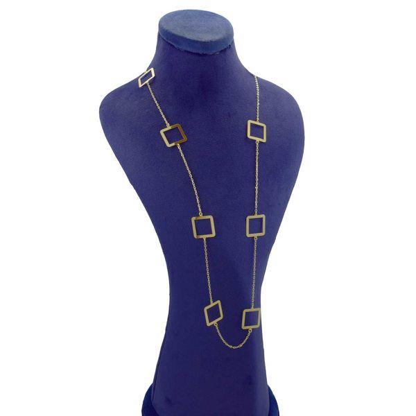 گردنبند طلا 18 عیار زنانه کانیار گالری مدل NE119