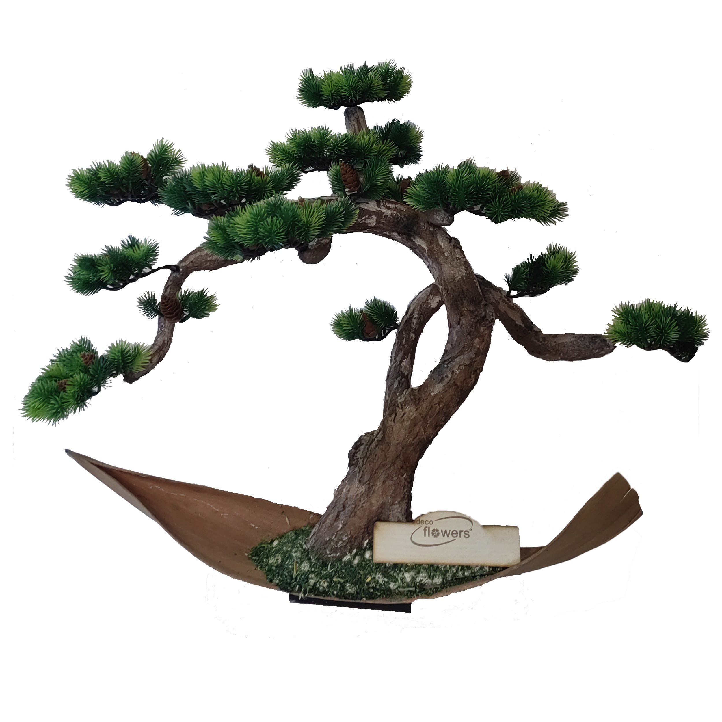 درختچه مصنوعی دکوفلاورز مدل قایقی 