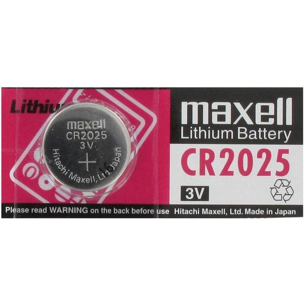باتری سکه ای مکسل مدل مکسل 2025 بسته 50 عددی