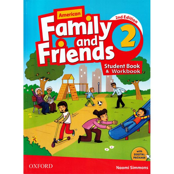 کتاب Family and Friends 2nd 2 اثر Naomi Simmons انتشارات Oxford دو جلدی