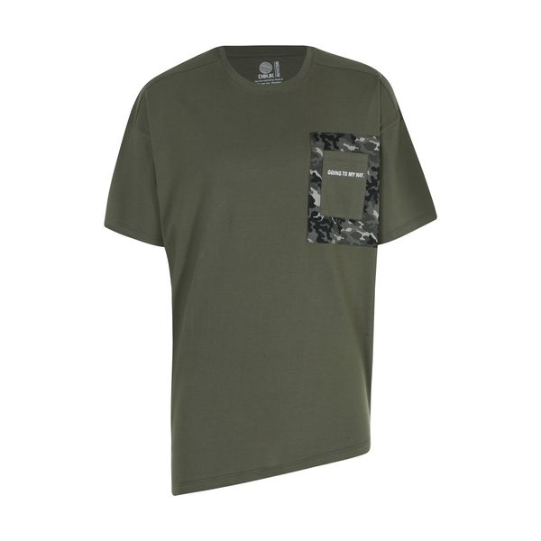 تی شرت آستین کوتاه لانگ مردانه سون پون مدل 2391206-49