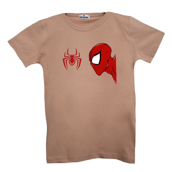 تی شرت آستین کوتاه پسرانه مدل مرد عنکبوتی کد 13
