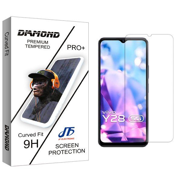 محافظ صفحه نمایش جی اف مدل Diamond مناسب برای گوشی موبایل ویوو Y28