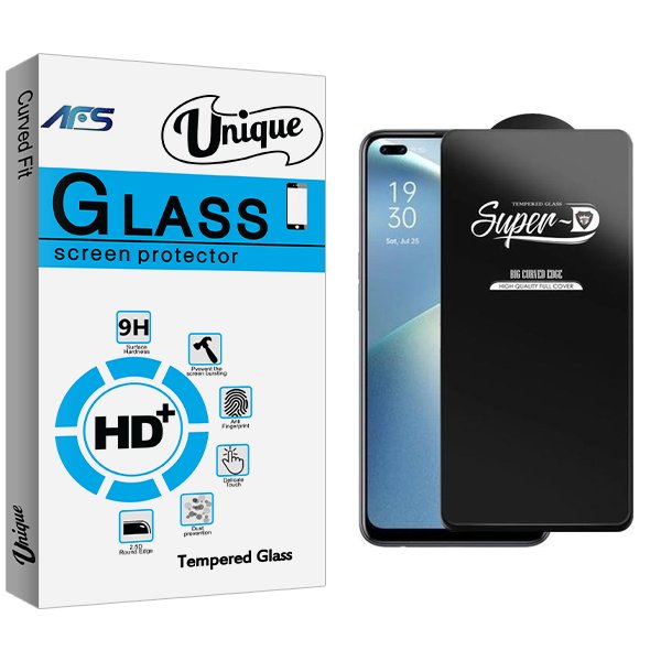 محافظ صفحه نمایش ای اف اس مدل Unique SuperD مناسب برای گوشی موبایل اوپو Reno4 SE