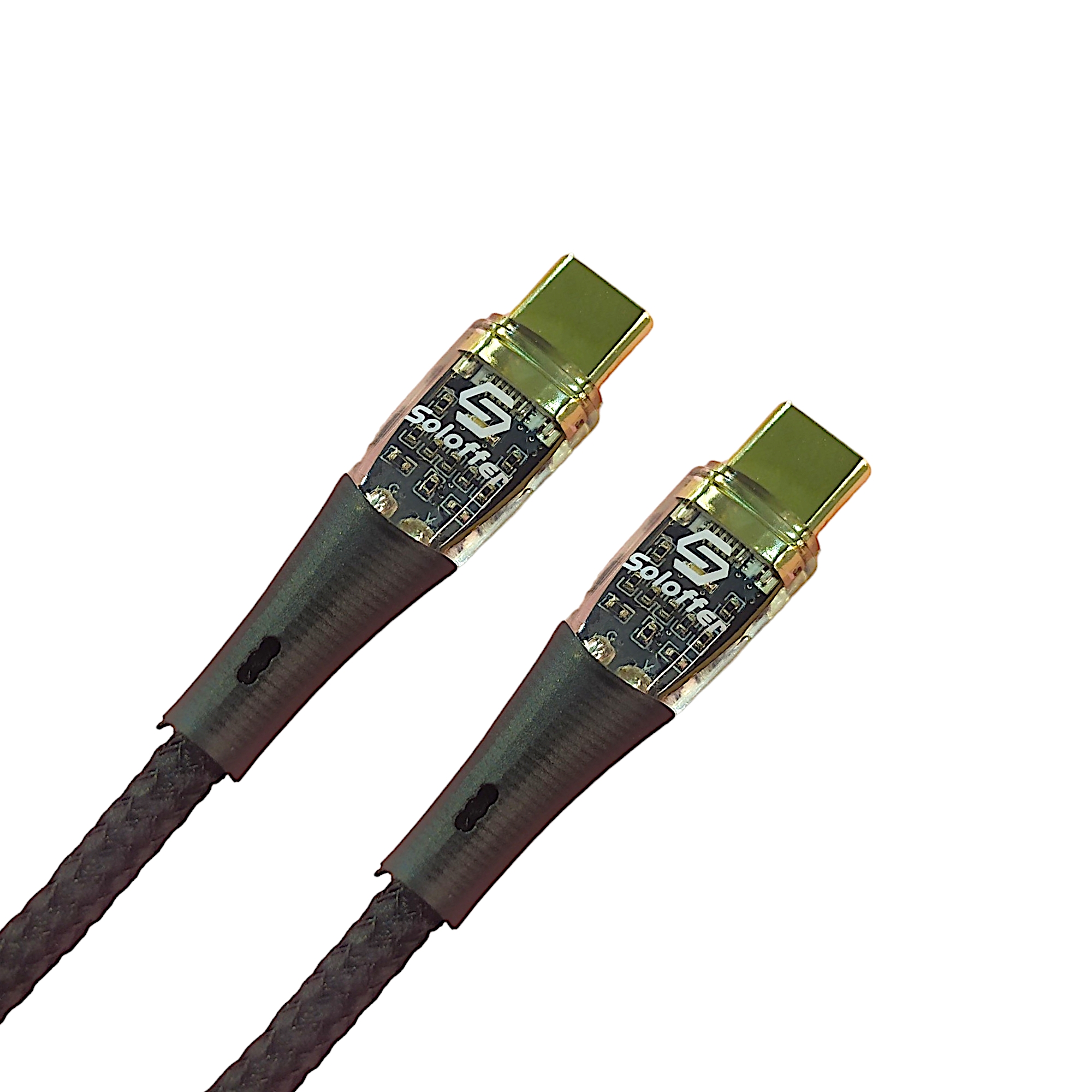 کابل تبدیل USB-C  سولوفر مدل PD 30W طول 1 متر