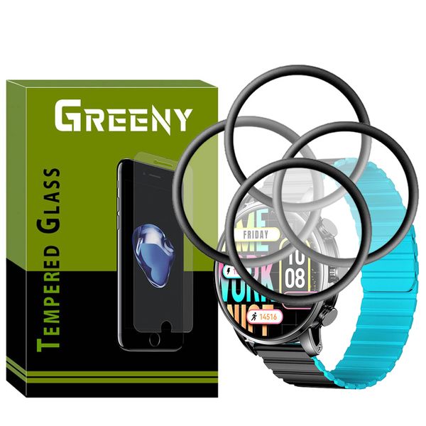 محافظ صفحه نمایش گرینی مدل GR-PM  مناسب برای ساعت هوشمند کیسلکت KR LTD بسته چهار عددی