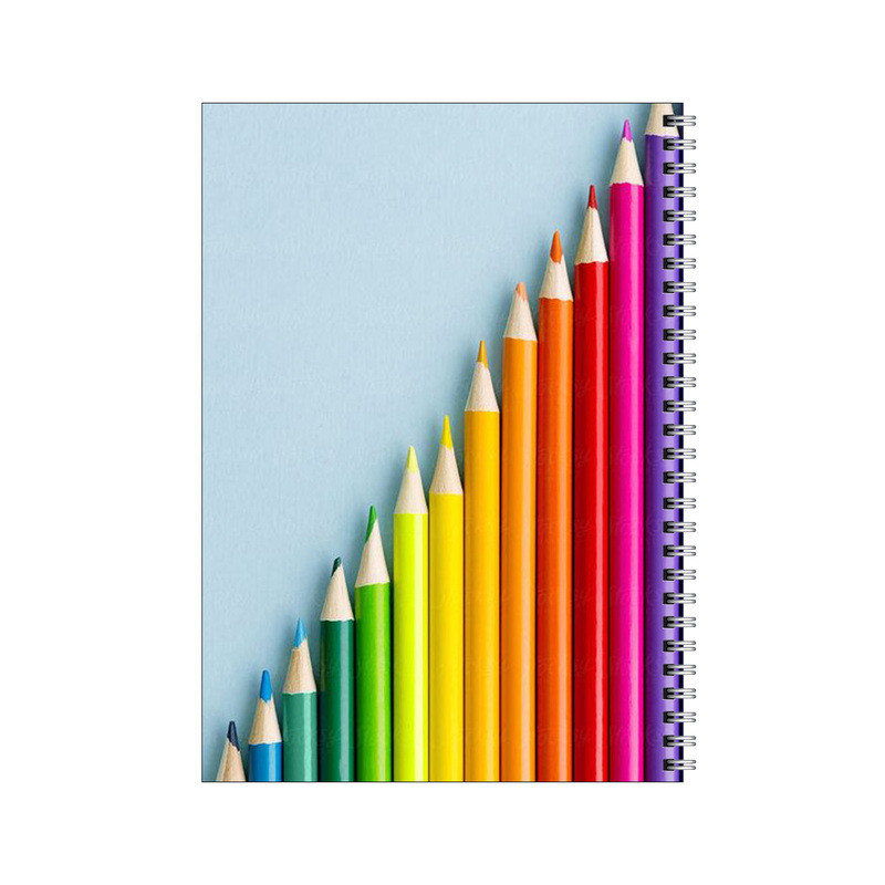 دفتر مشق 80 برگ بامبیلیپ طرح مداد رنگی کد 9442022