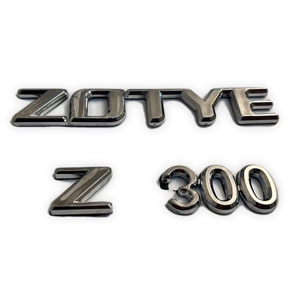 آرم بدنه خودرو زوتی مدل z300 مجموعه 3 عددی