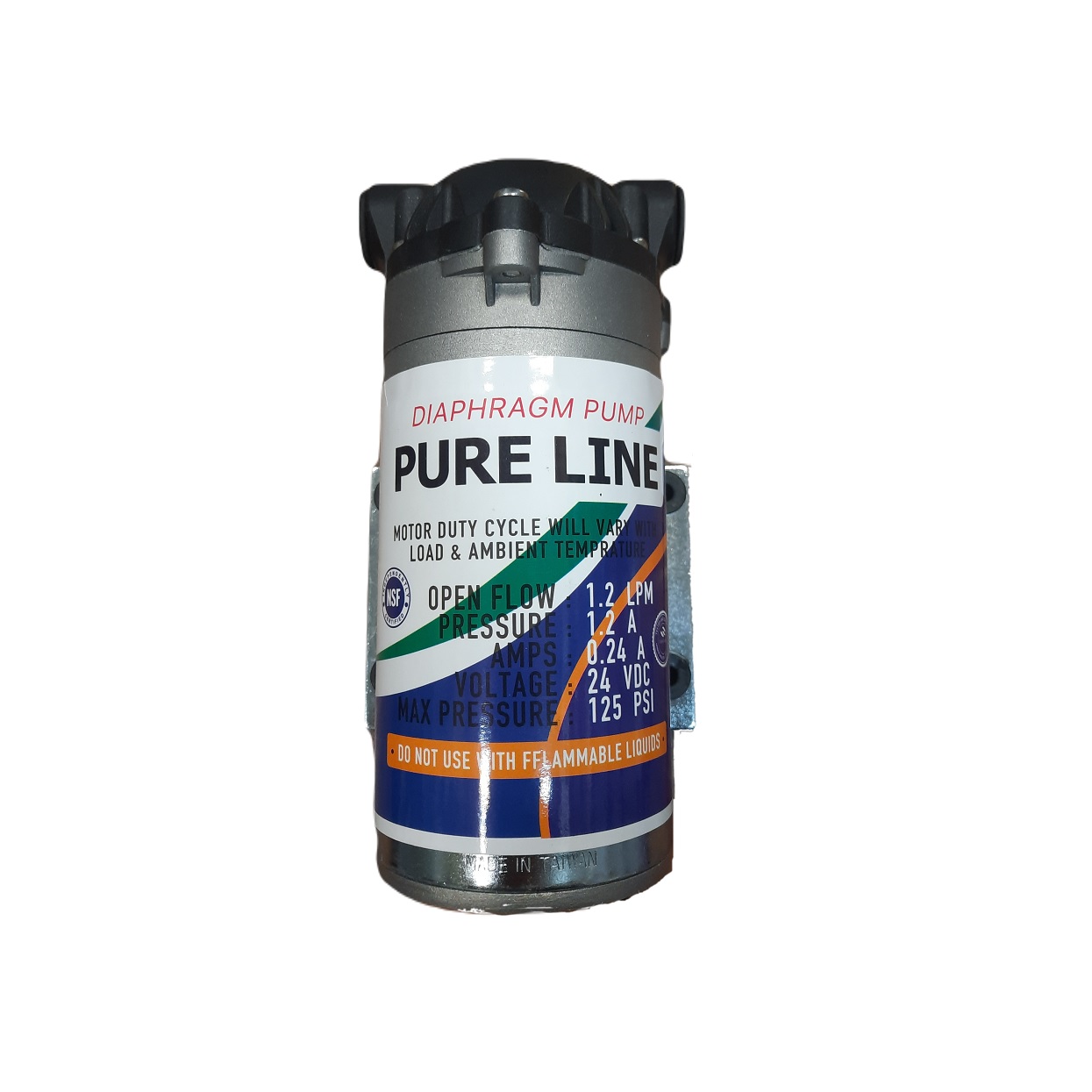 پمپ دستگاه تصفیه آب مدل pureline-125p-TAIWAN