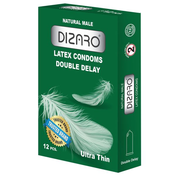 کاندوم دیزارو مدل DOUBLE DELAY کد GR بسته 12 عددی