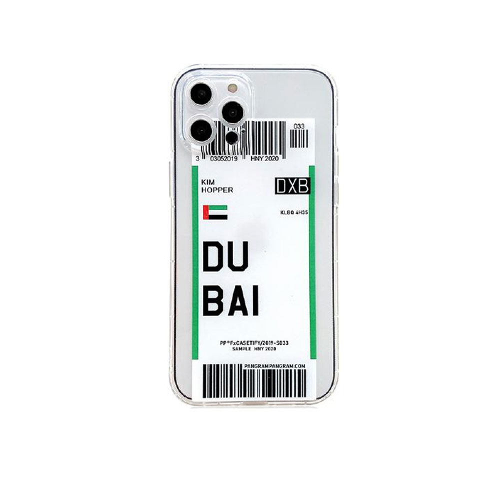 کاور جیتک مدل Air Ticket DUBAI مناسب برای گوشی موبایل اپل iphone 12 Pro Max