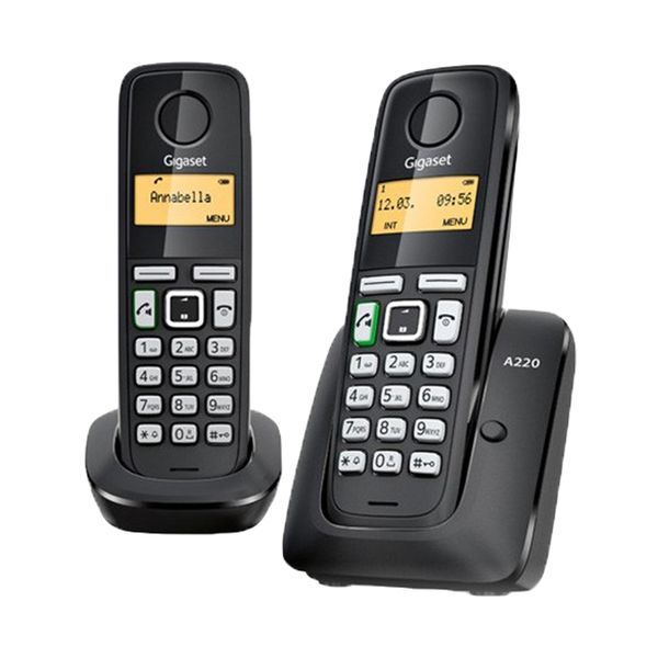تلفن بی سیم دو گوشی گیگاست مدل A220 Duo
