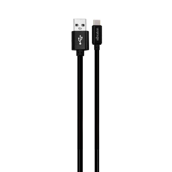 کابل تبدیل USB به USB-C سیبراتون مدل S221C طول 1.2 متر