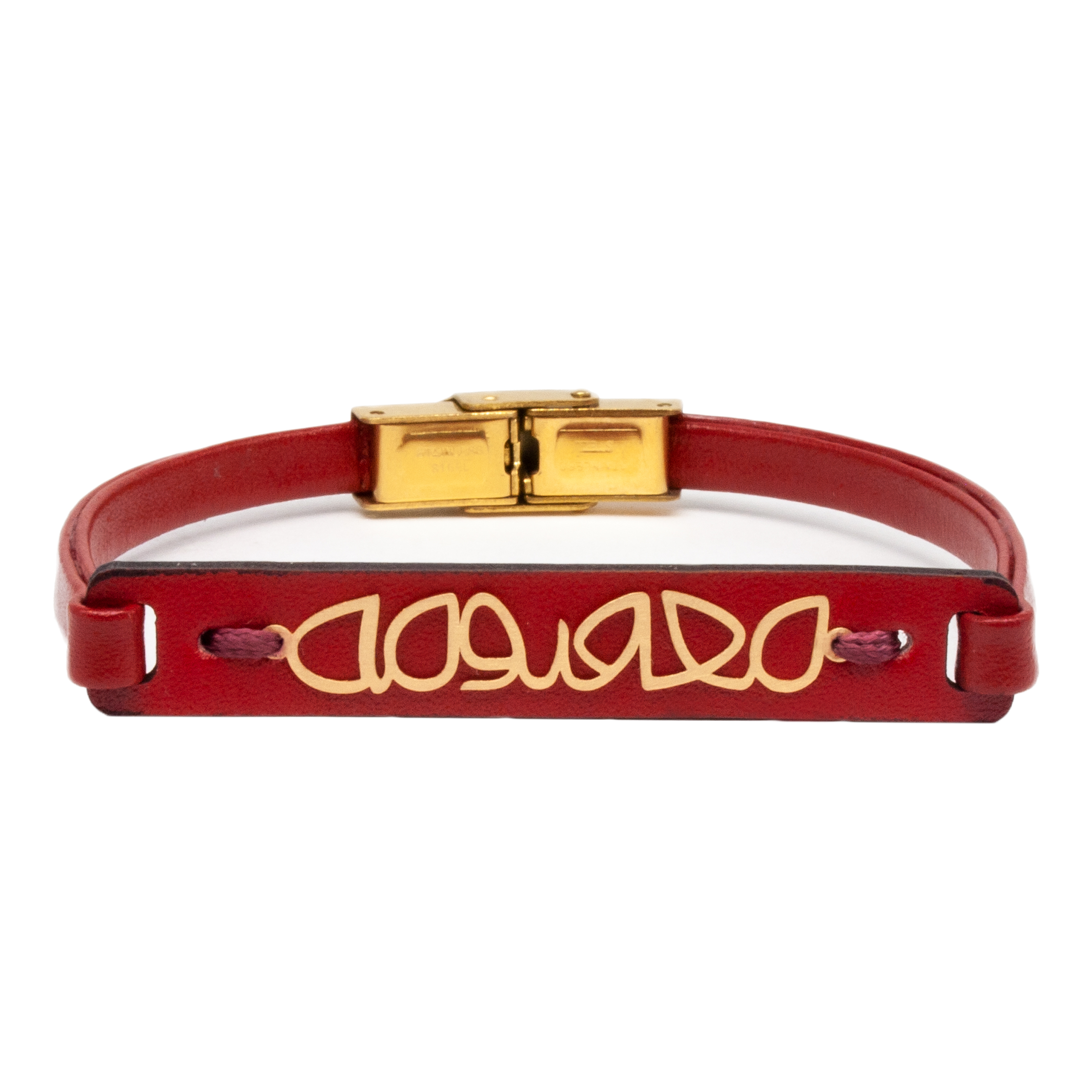 دستبند طلا 18 عیار زنانه سهی طرح معصومه مدل SB90