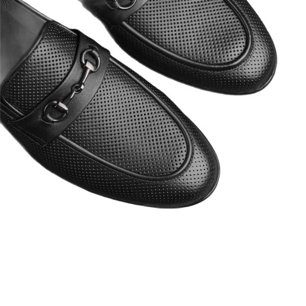 کفش مردانه مدل چرم طبیعی کد بالنزا x5