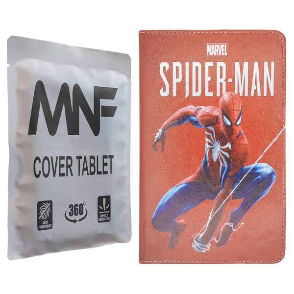 کیف کلاسوری ام ان اف طرح مرد عنکبوتی کد M-355 مناسب برای تبلت سامسونگ Galaxy Tab A9 / X115