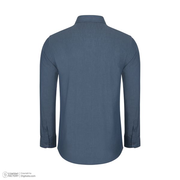 پیراهن آستین بلند مردانه پاتن جامه مدل   102721020242290 طرح جین
