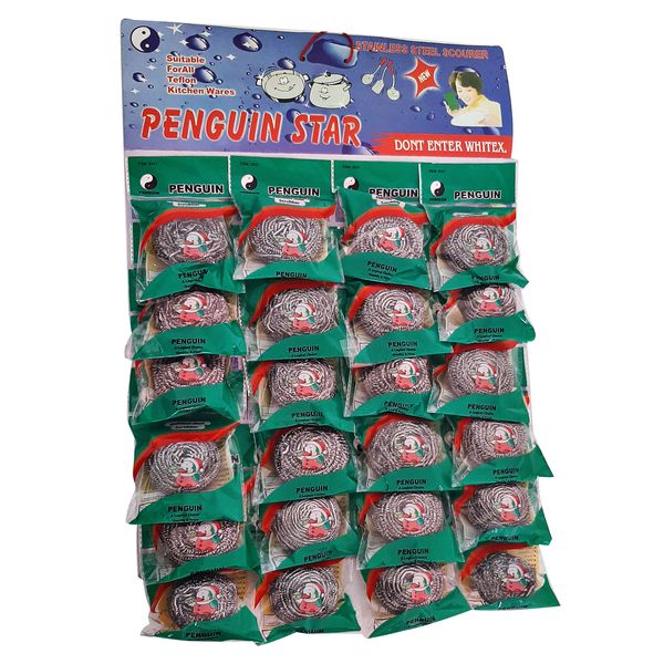 سیم ظرفشویی پنگوئن مدل 402 بسته 24 عددی
