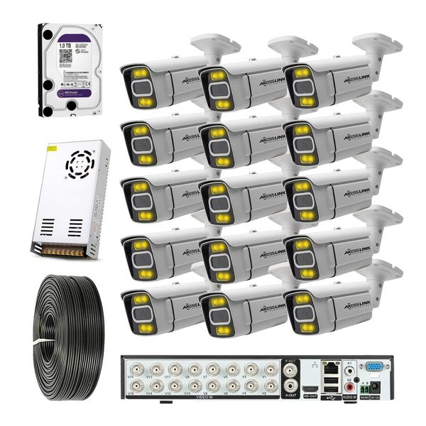 سیستم امنیتی مدل FULL KIT AHD 15 CCTV -