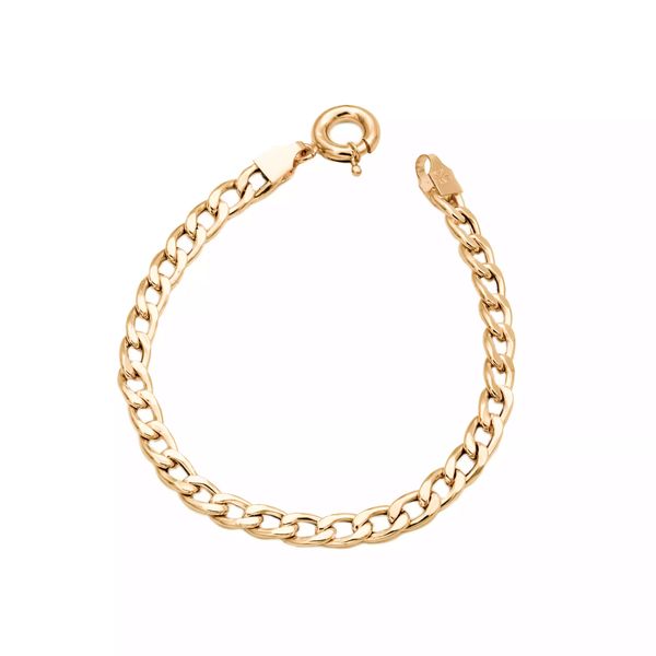 دستبند طلا 18 عیار زنانه گالری روبی مدل CAR 007