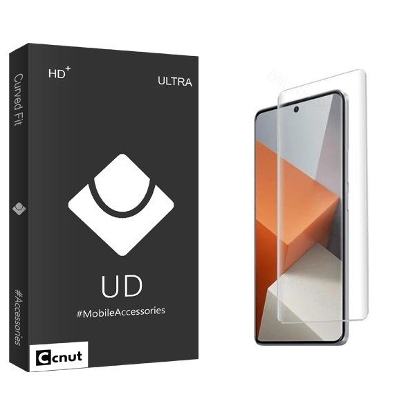 محافظ صفحه نمایش کوکونات مدل UDB UV مناسب برای گوشی موبایل شیائومی Redmi note 13 Pro Plus 5G
