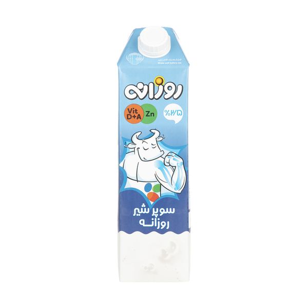 سوپر شیر پر چرب روزانه- 1 لیتر